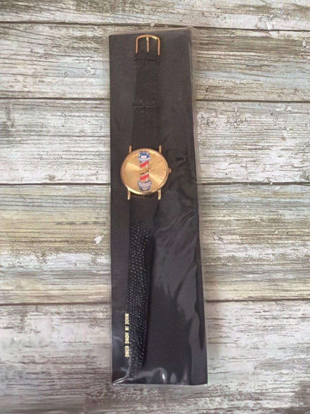 Stylex Quartz Watch Shear Elegance Barber Pole Hong Kong 8.25" Vintage NEW - Picture 5 of 13